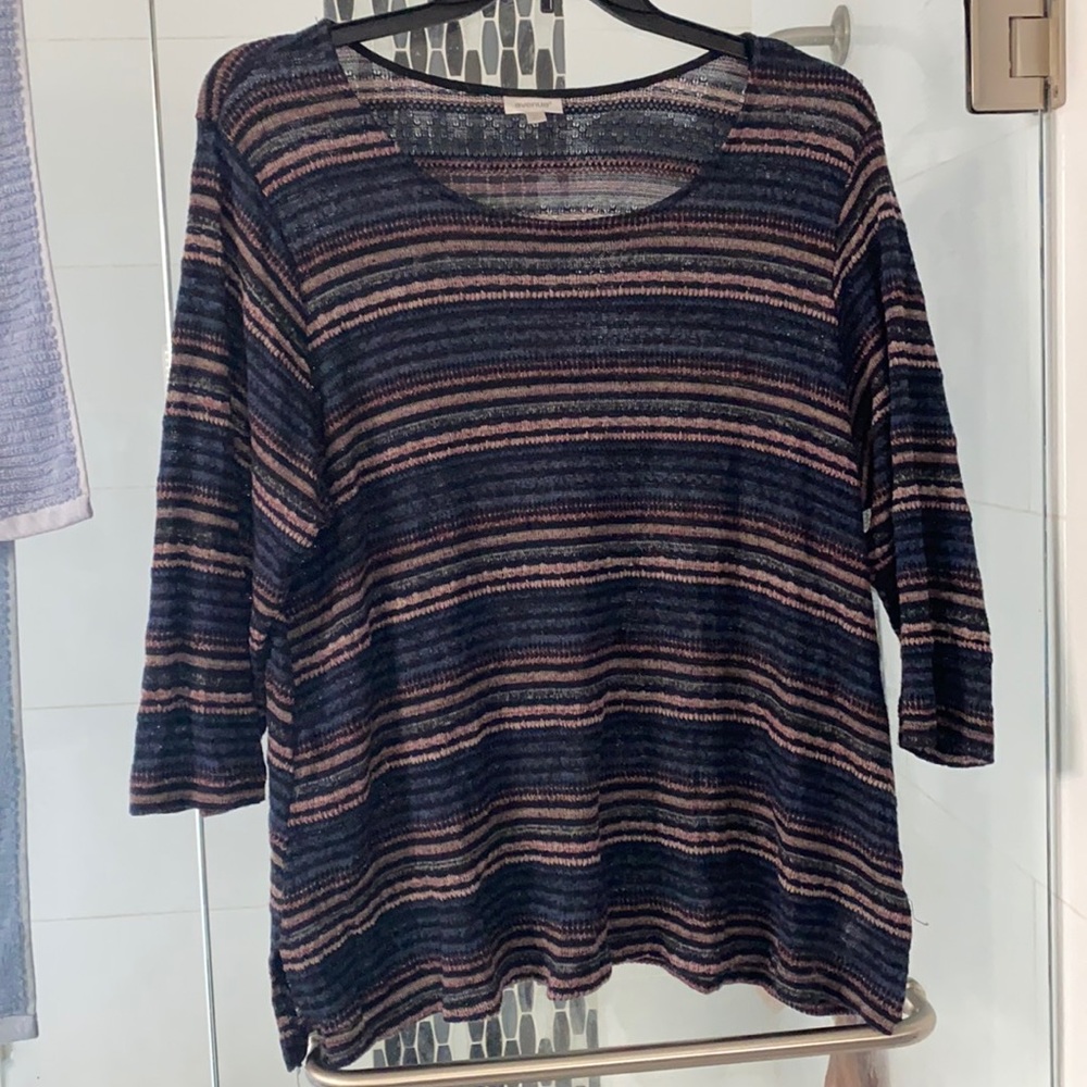 Avenue Striped Blouse